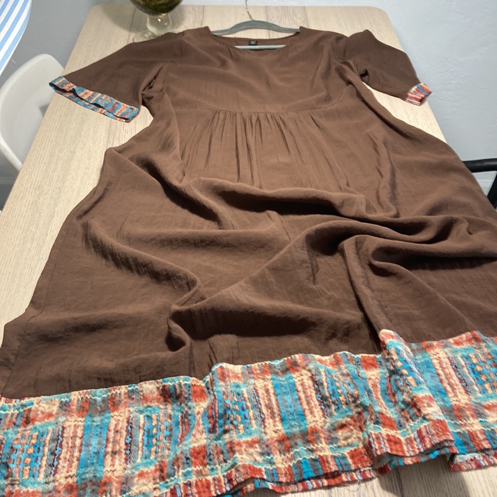 Shein Brown Dress 2XL